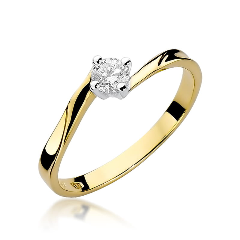 Gold Ring With Diamond