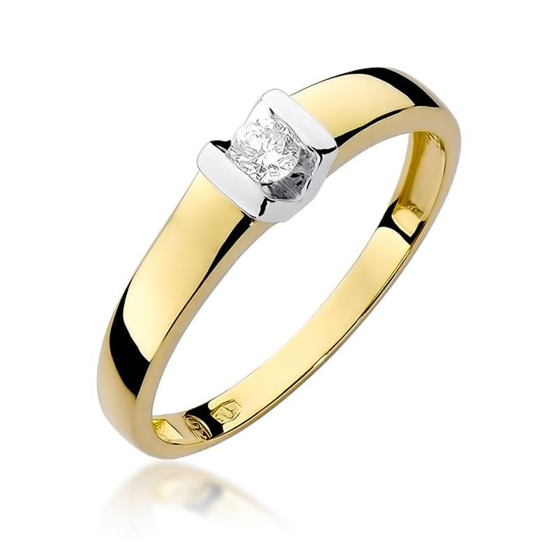 Gold Ring With Diamond