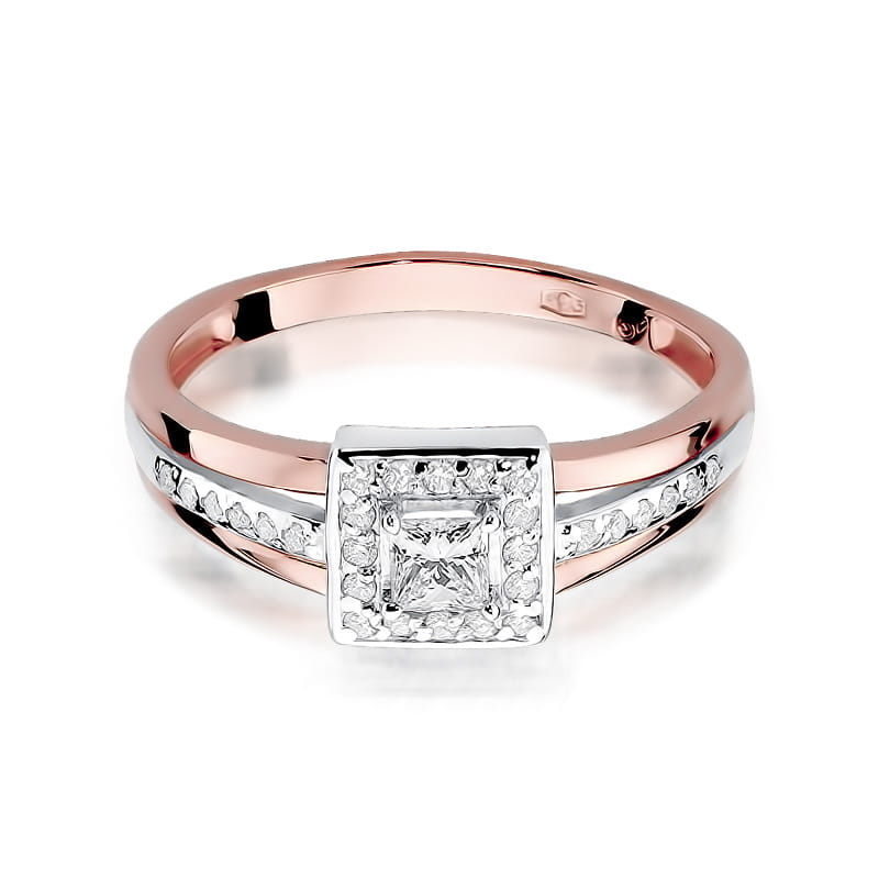 Gold Ring With Diamonds