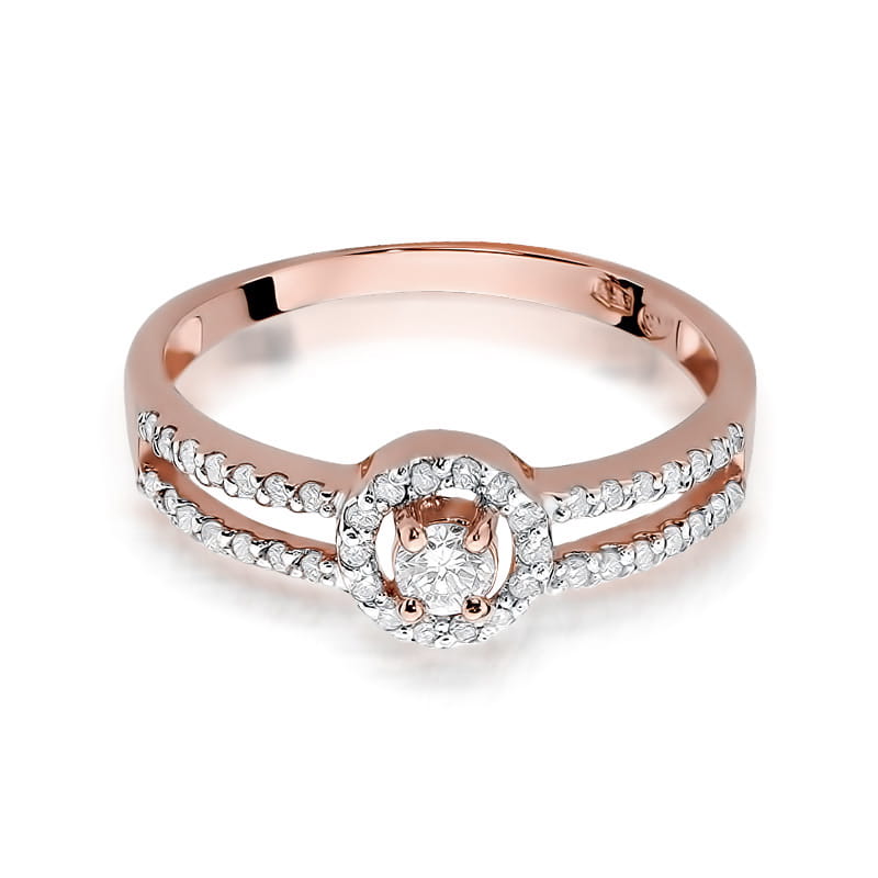 Gold Ring With Diamonds