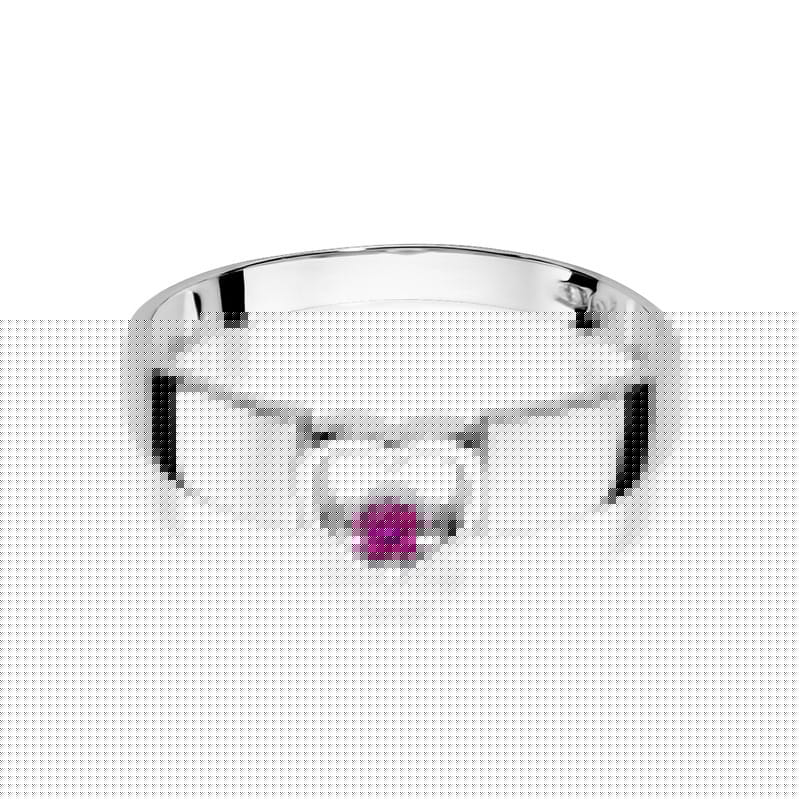 Auksinis Žiedas Su Rožiniu Safyru