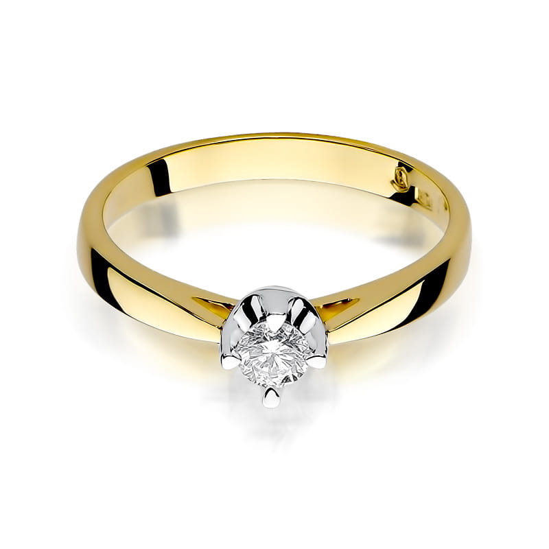 Gold Ring With Diamond