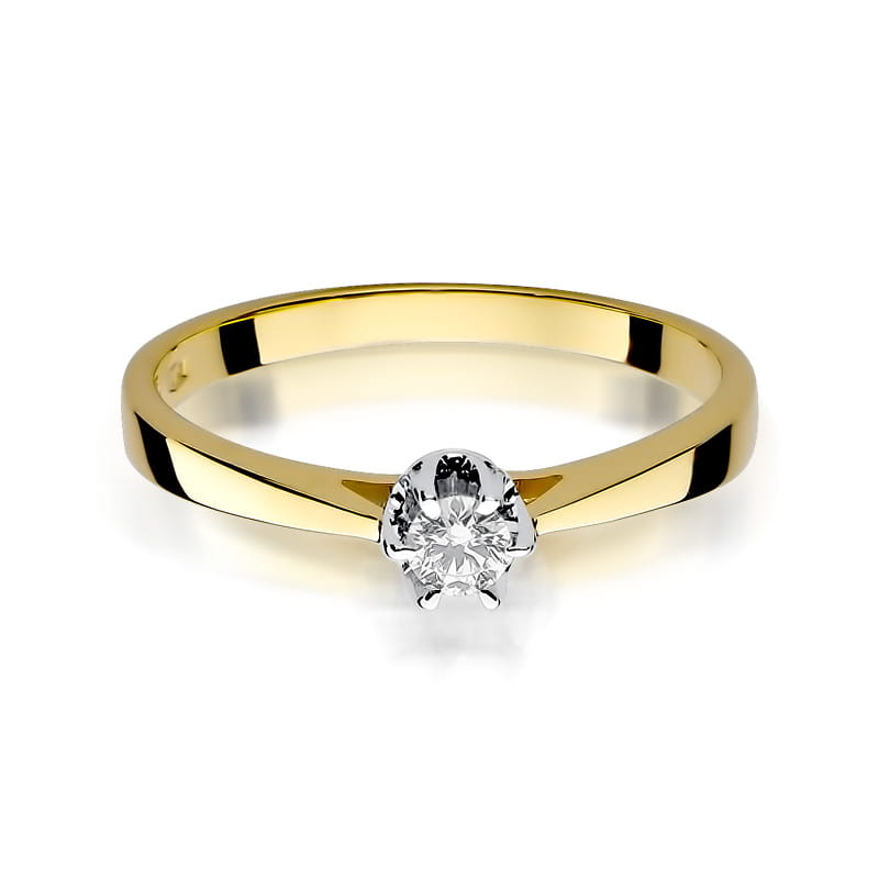Gold Ring With Diamond