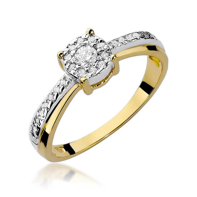 Gold Ring With Diamonds
