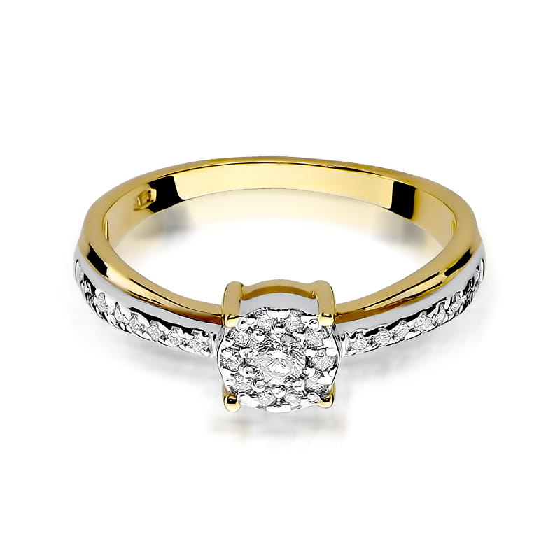 Gold Ring With Diamonds