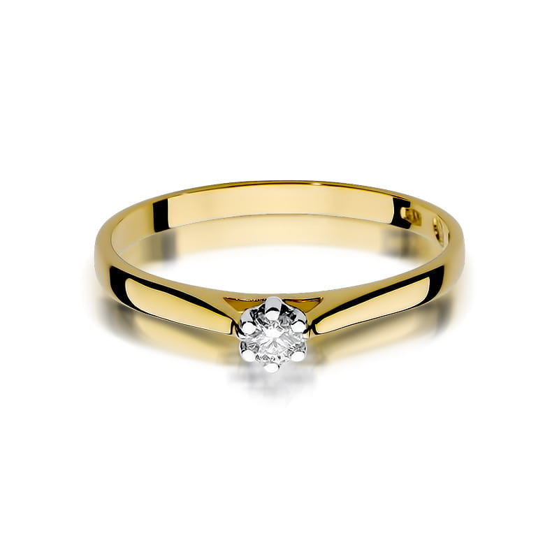 Gold Ring With Diamond