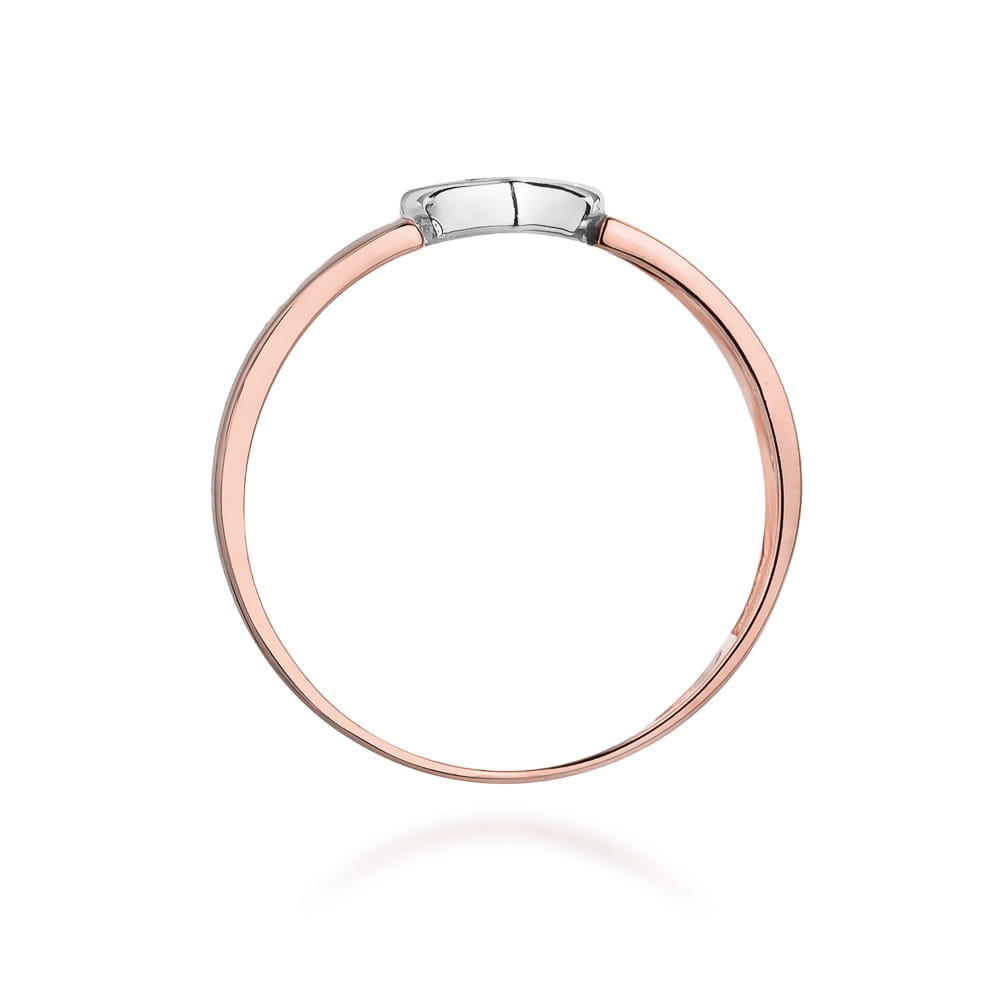 Auksinis Žiedas Su Deimantais