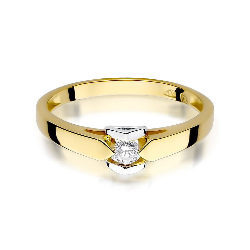 Gold Ring With Diamond
