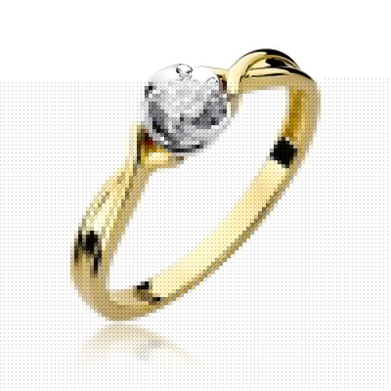 Gold Ring With Diamond