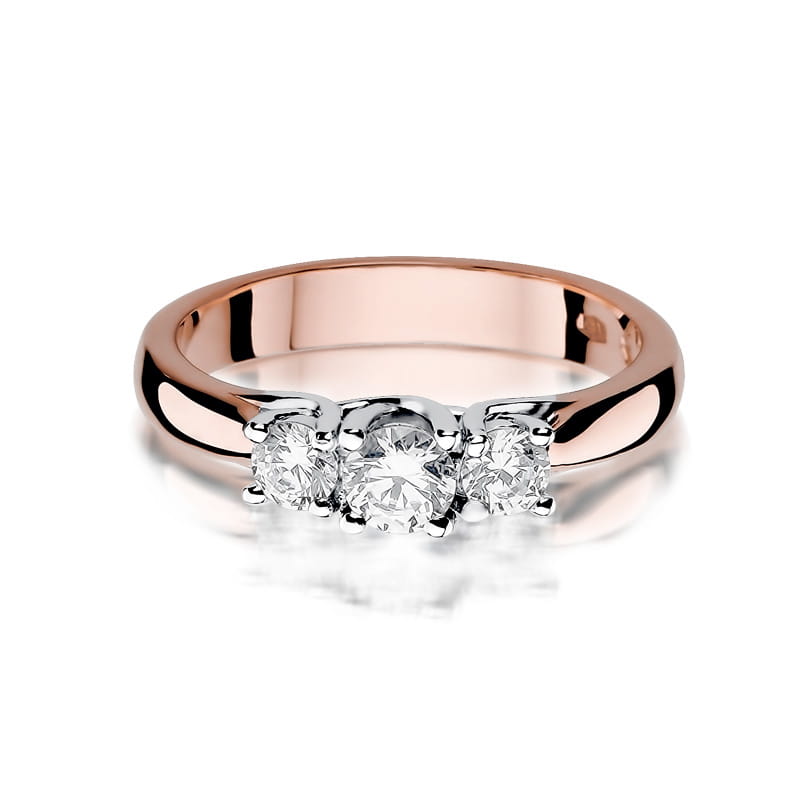 Gold Ring With Diamonds