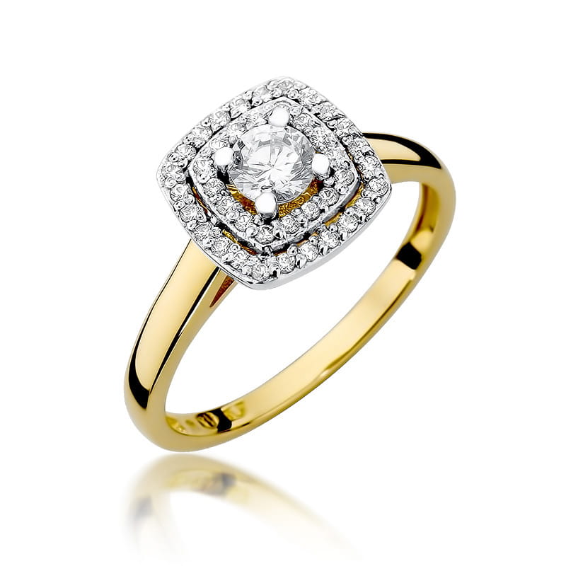 Gold Ring With Diamonds