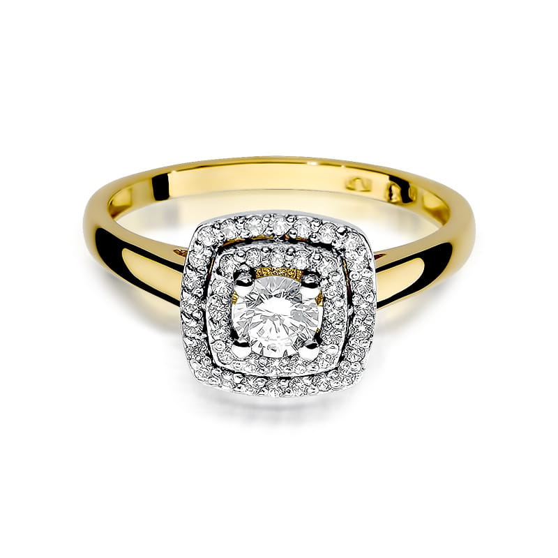 Gold Ring With Diamonds