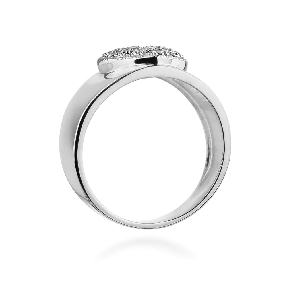 Auksinis Žiedas Su Deimantu