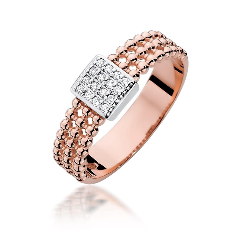 Gold Ring With Diamonds