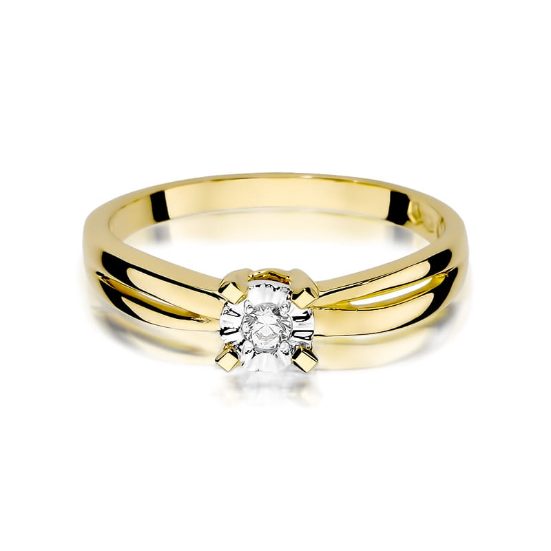 Gold Ring With Diamond