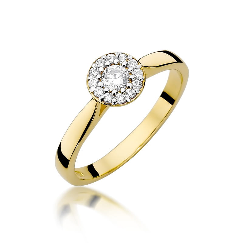 Gold Ring With Diamonds