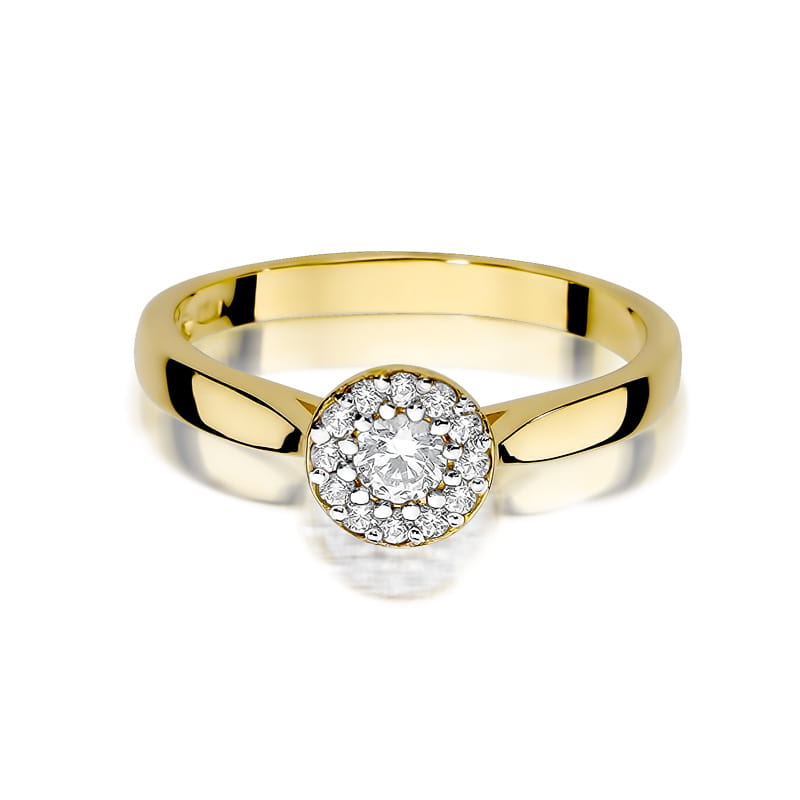 Gold Ring With Diamonds