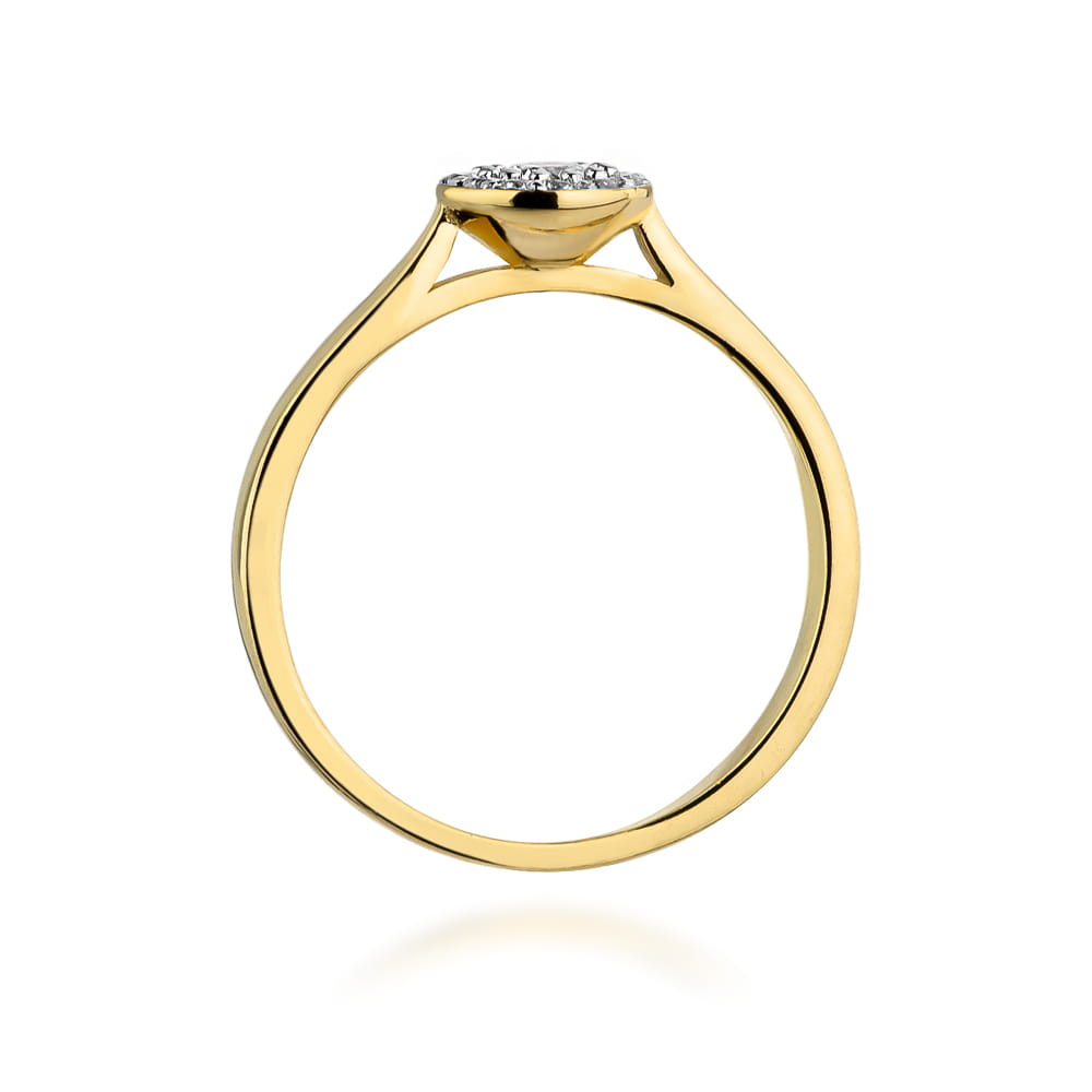 Gold Ring With Diamonds