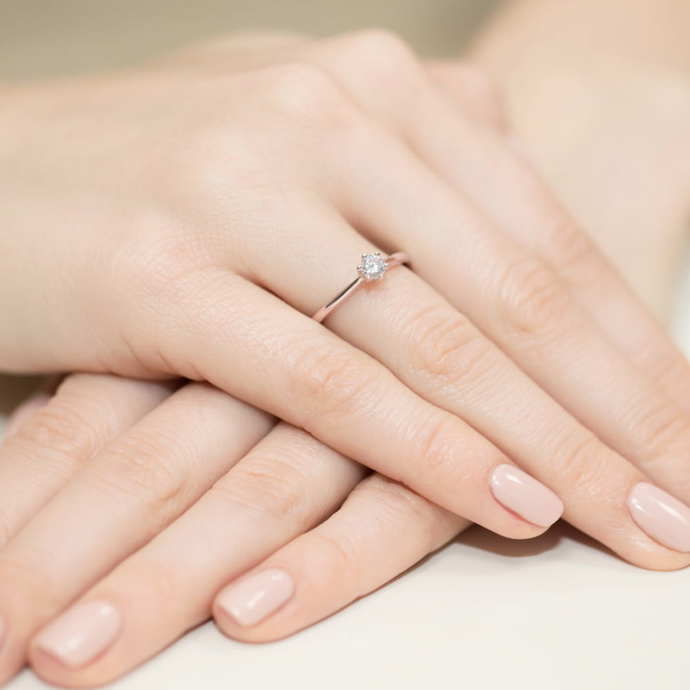 Gold Ring With Diamond