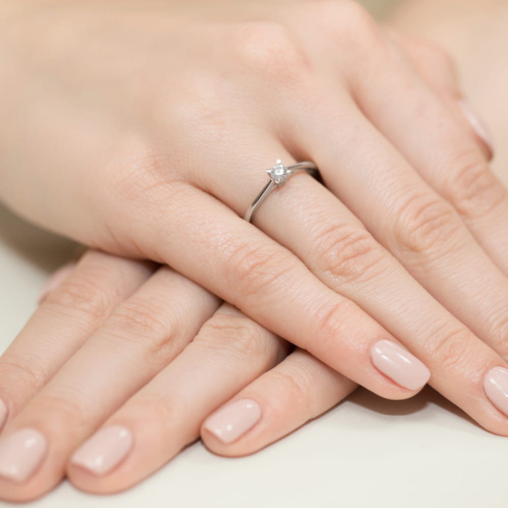 Gold Ring With Diamond