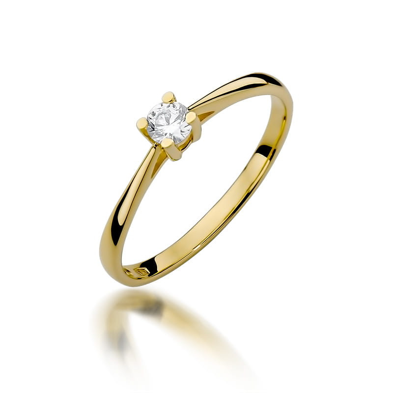 Gold Ring With Diamond