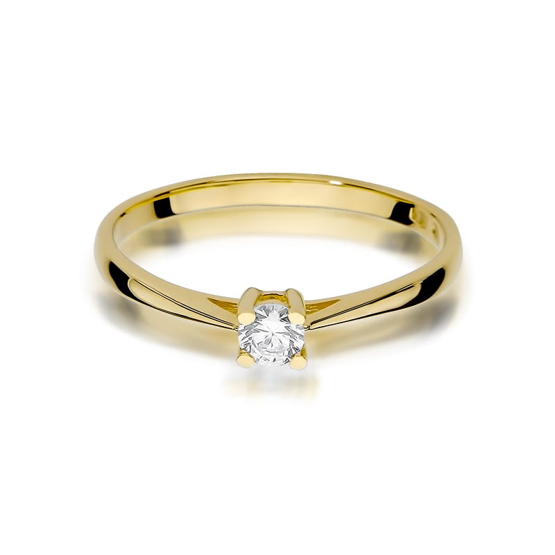 Gold Ring With Diamond