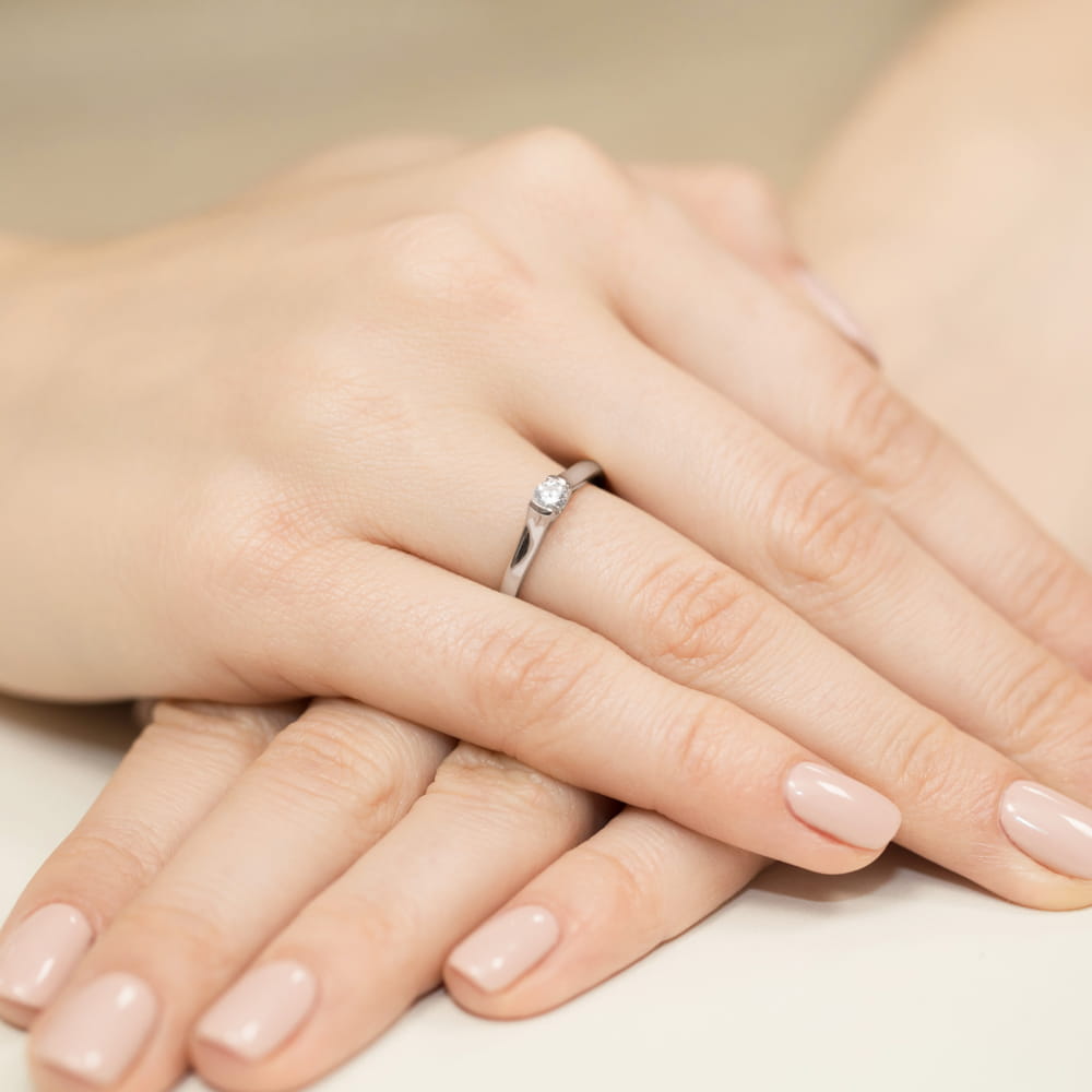 Gold Ring With Diamond