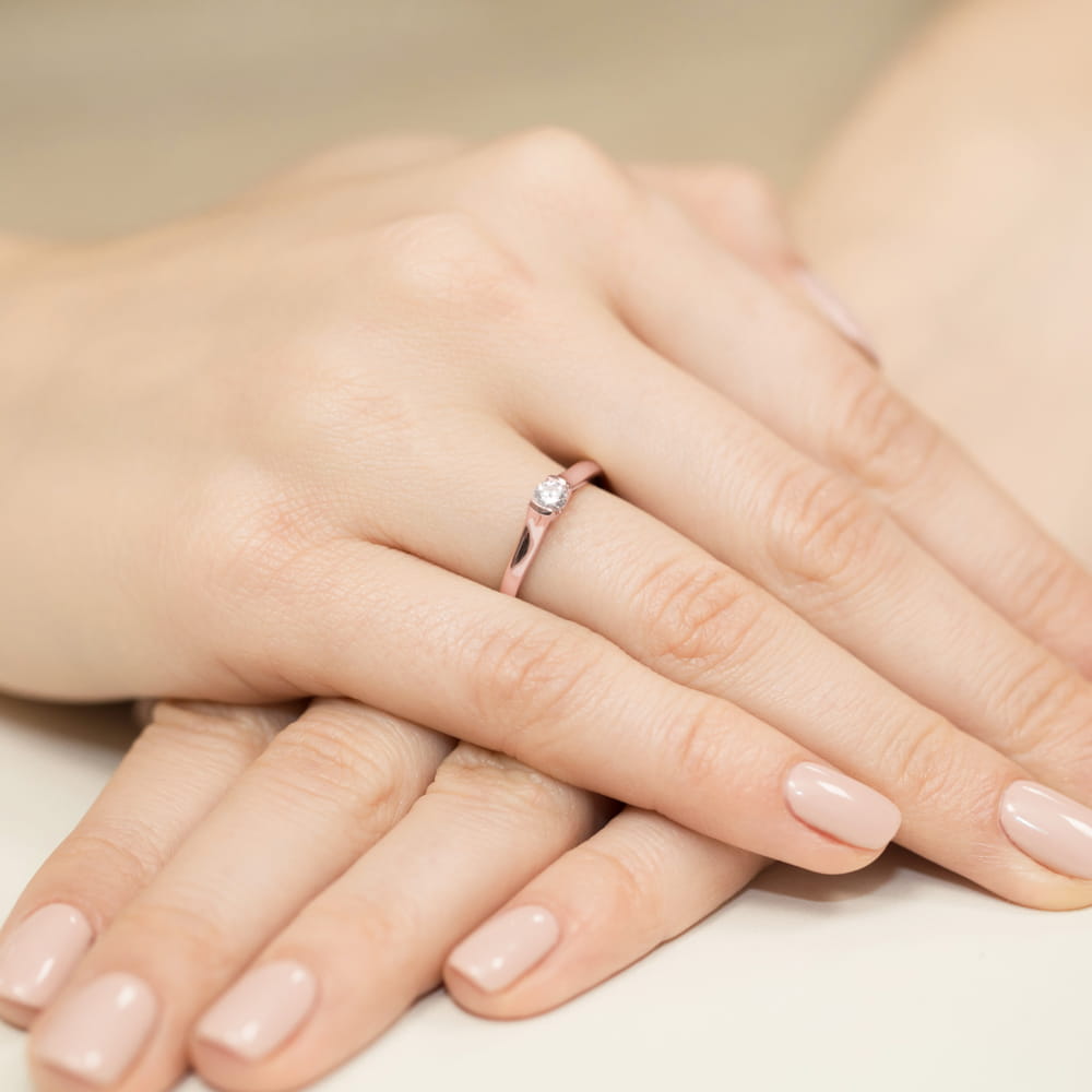 Gold Ring With Diamond