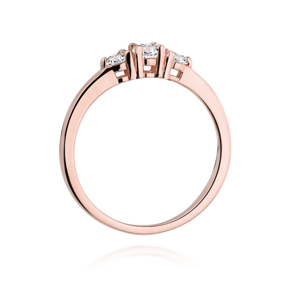 Gold Ring With Diamonds