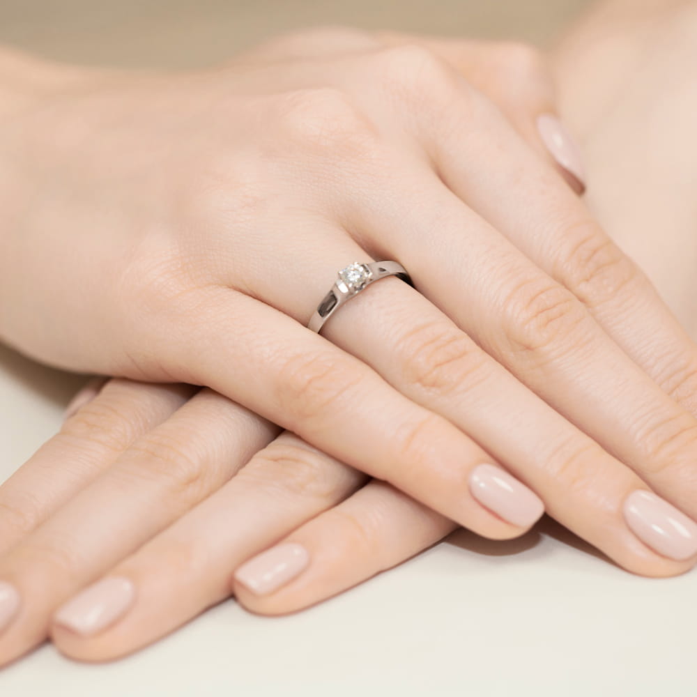 Gold Ring With Diamond