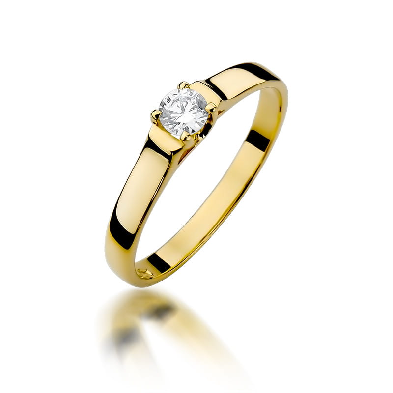 Gold Ring With Diamond