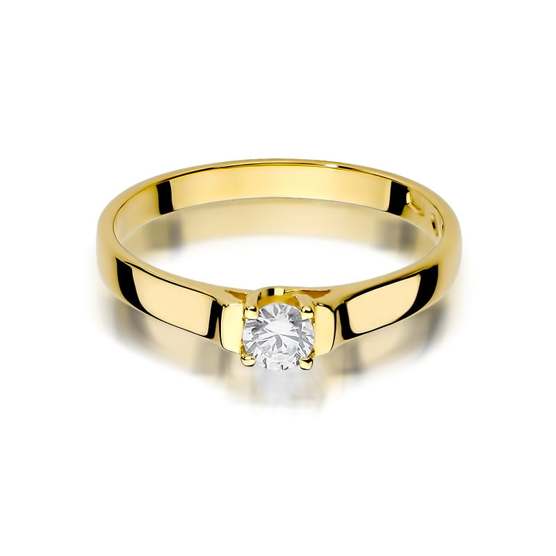 Gold Ring With Diamond