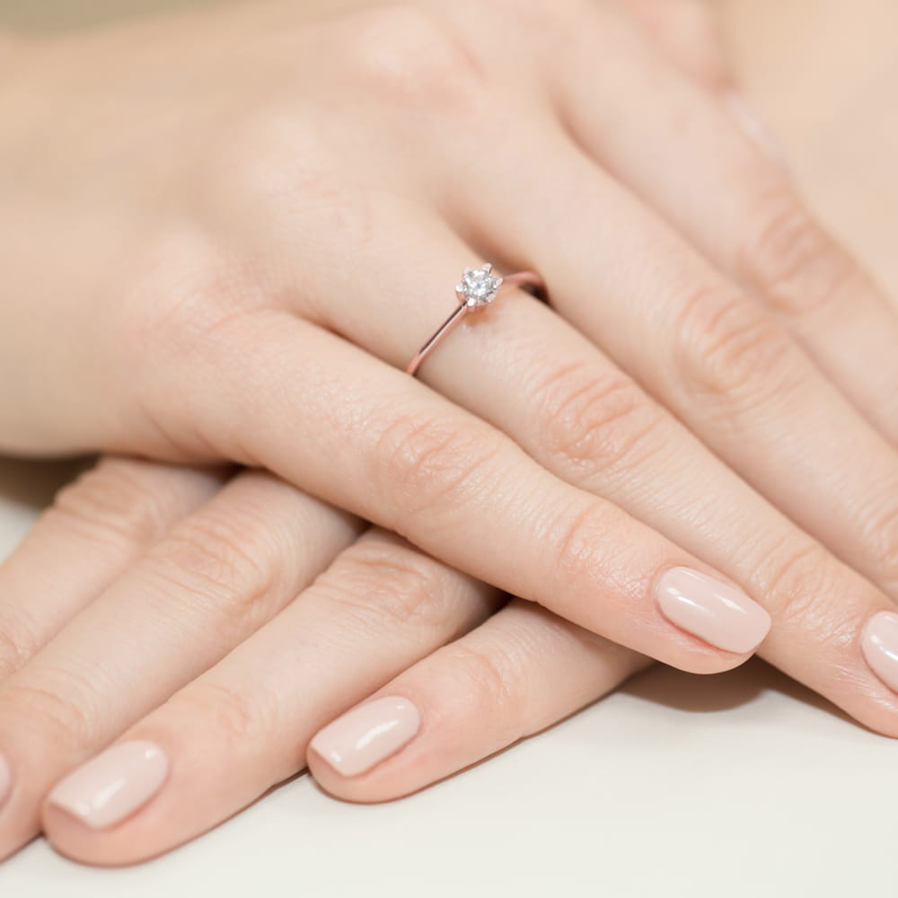 Gold Ring With Diamond