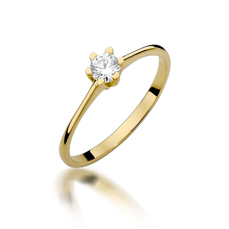 Gold Ring With Diamond