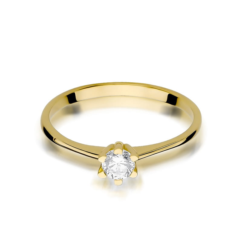 Gold Ring With Diamond