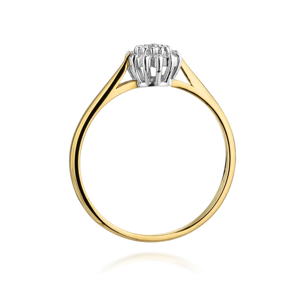 Gold Ring With Diamonds