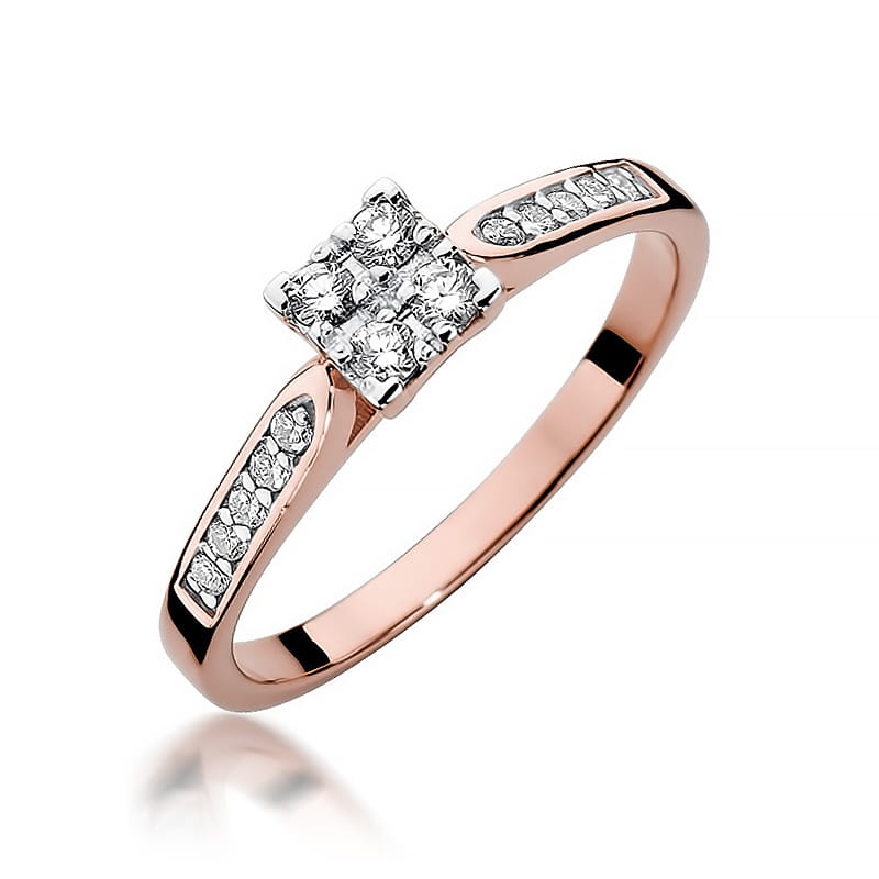 Gold Ring With Diamonds