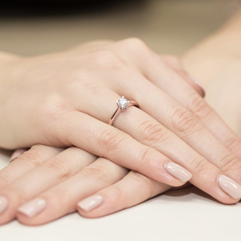 Gold Ring With Diamond
