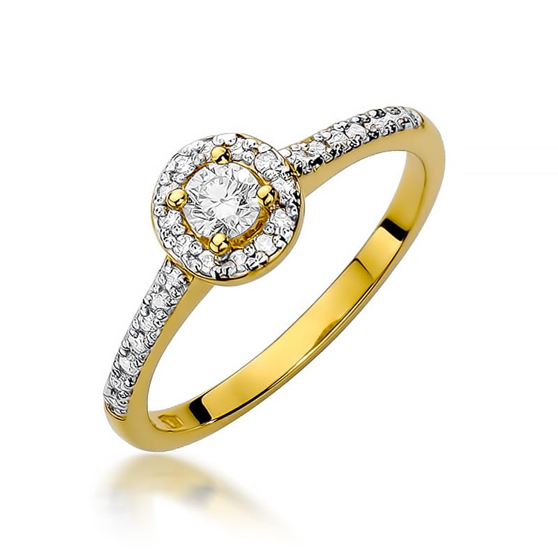 Gold Ring With Diamonds