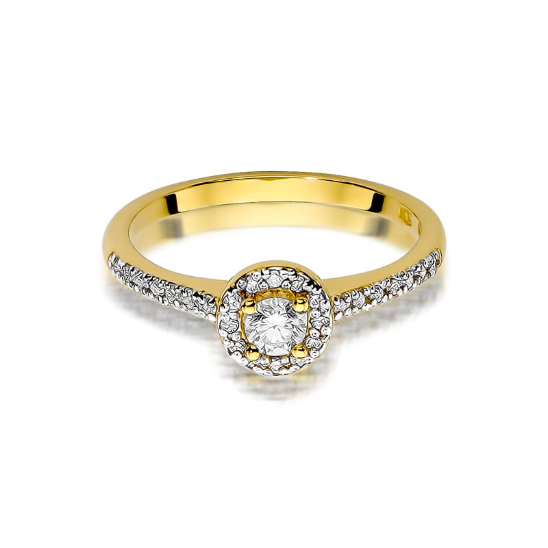 Gold Ring With Diamonds