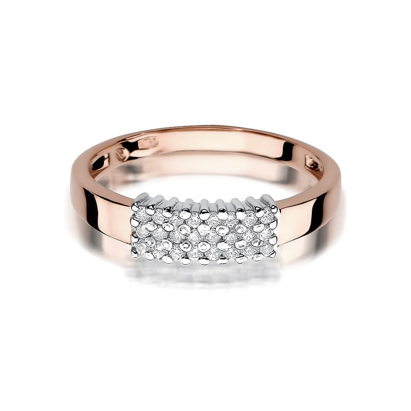 Gold Ring With Diamonds