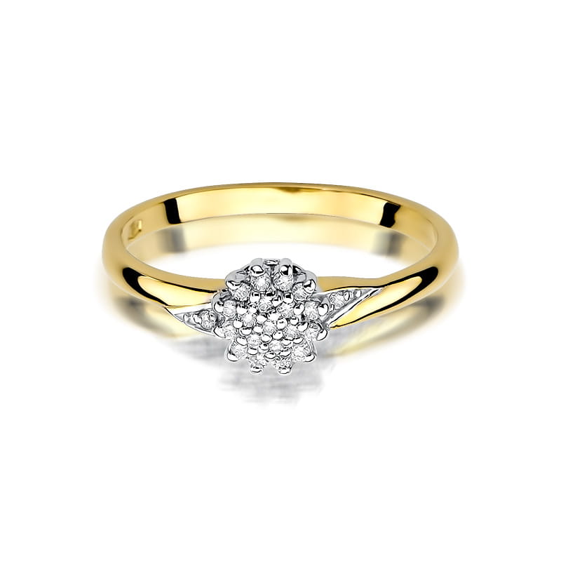 Gold Ring With Diamonds