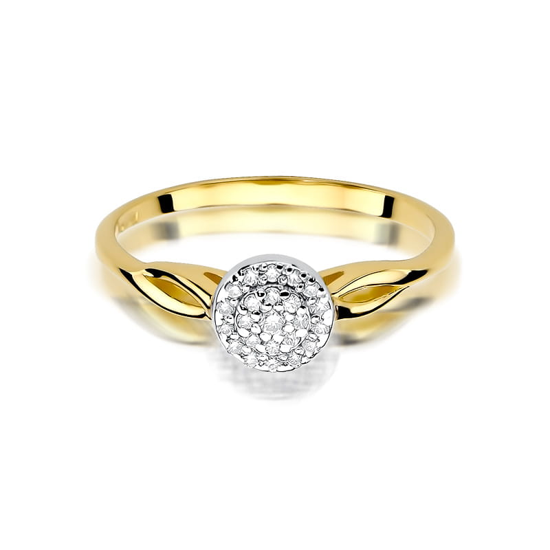 Gold Ring With Diamonds