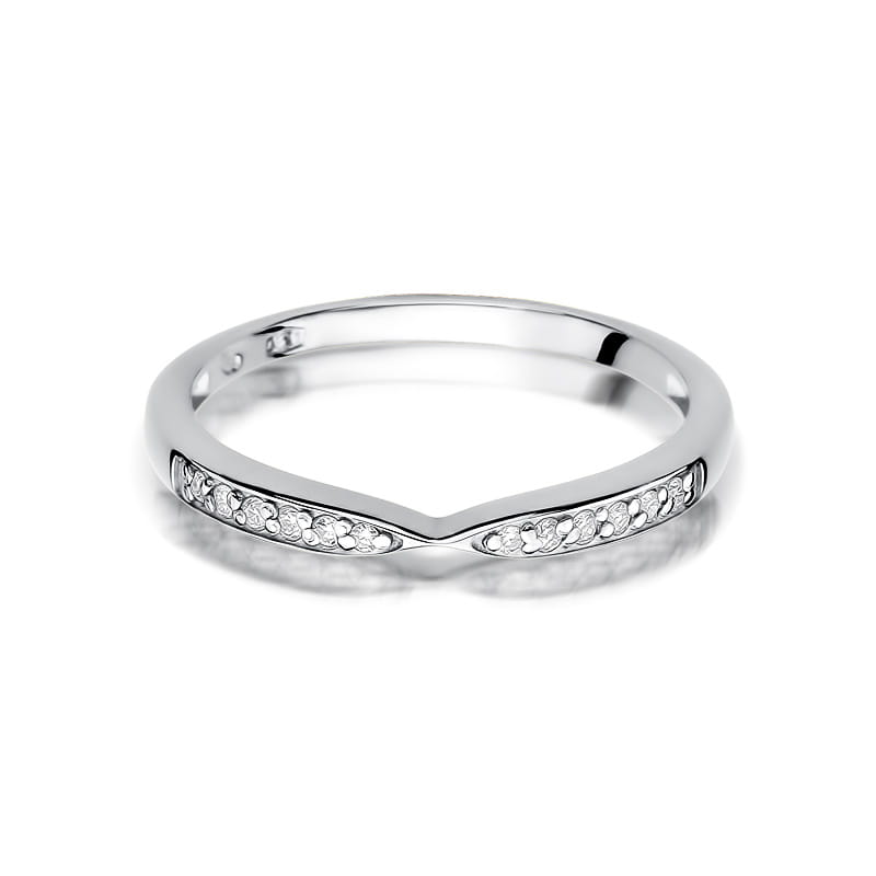 Auksinis Žiedas Su Deimantais