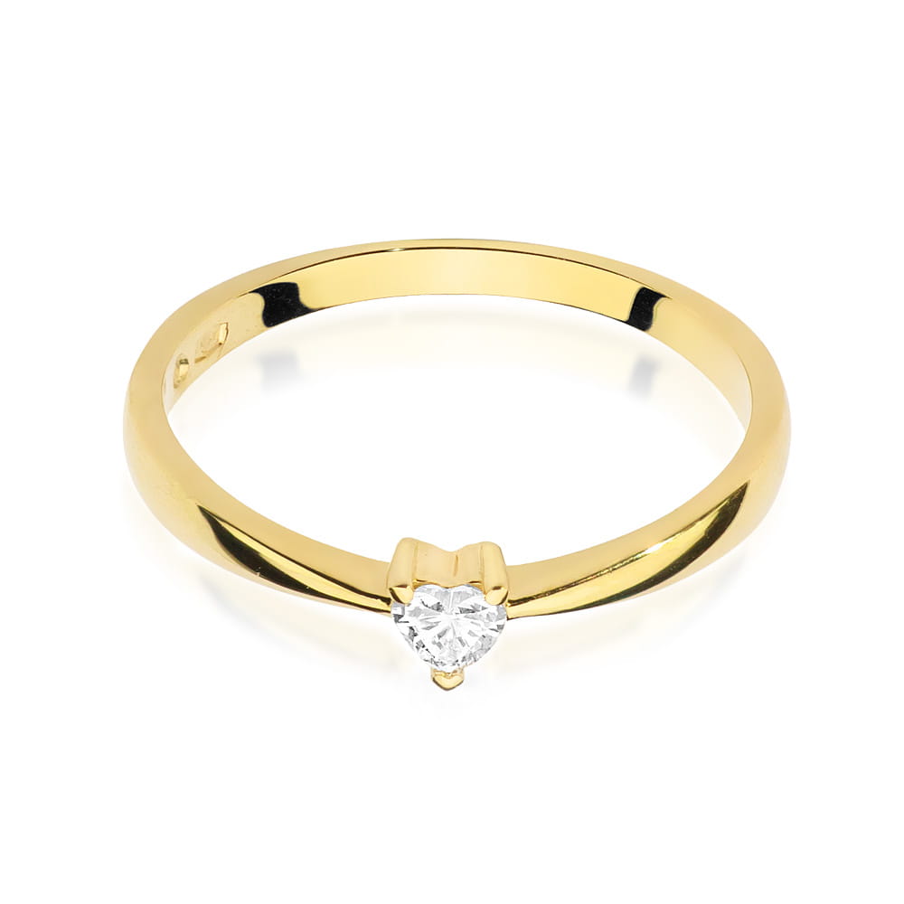 Gold Ring With Diamond