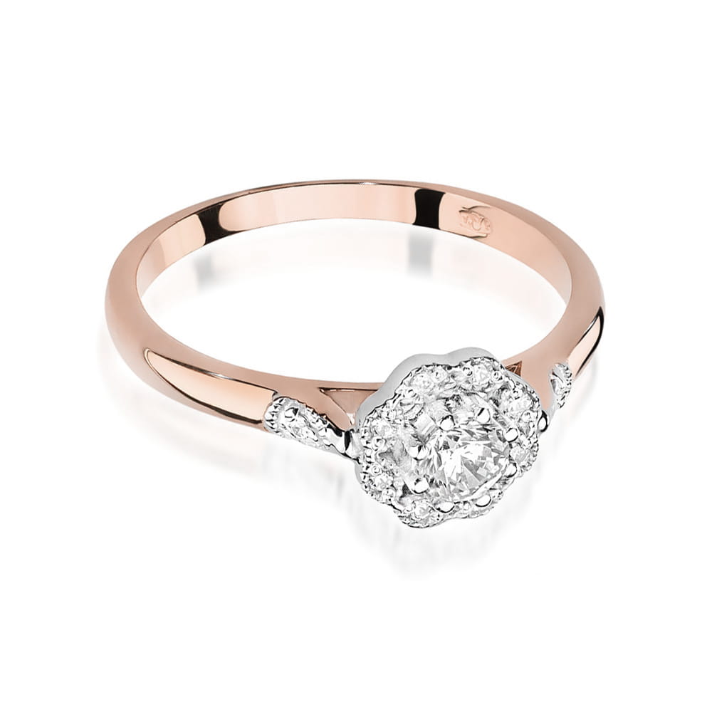 Gold Ring With Diamonds