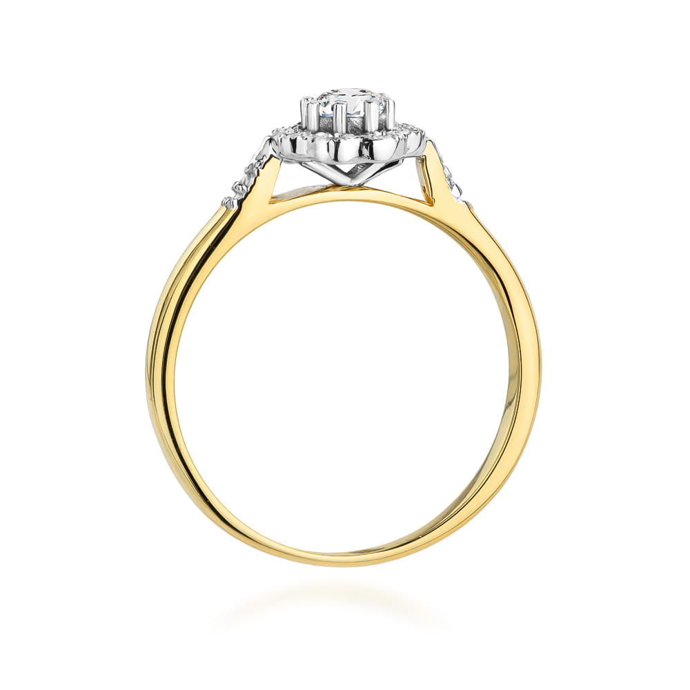 Gold Ring With Diamonds