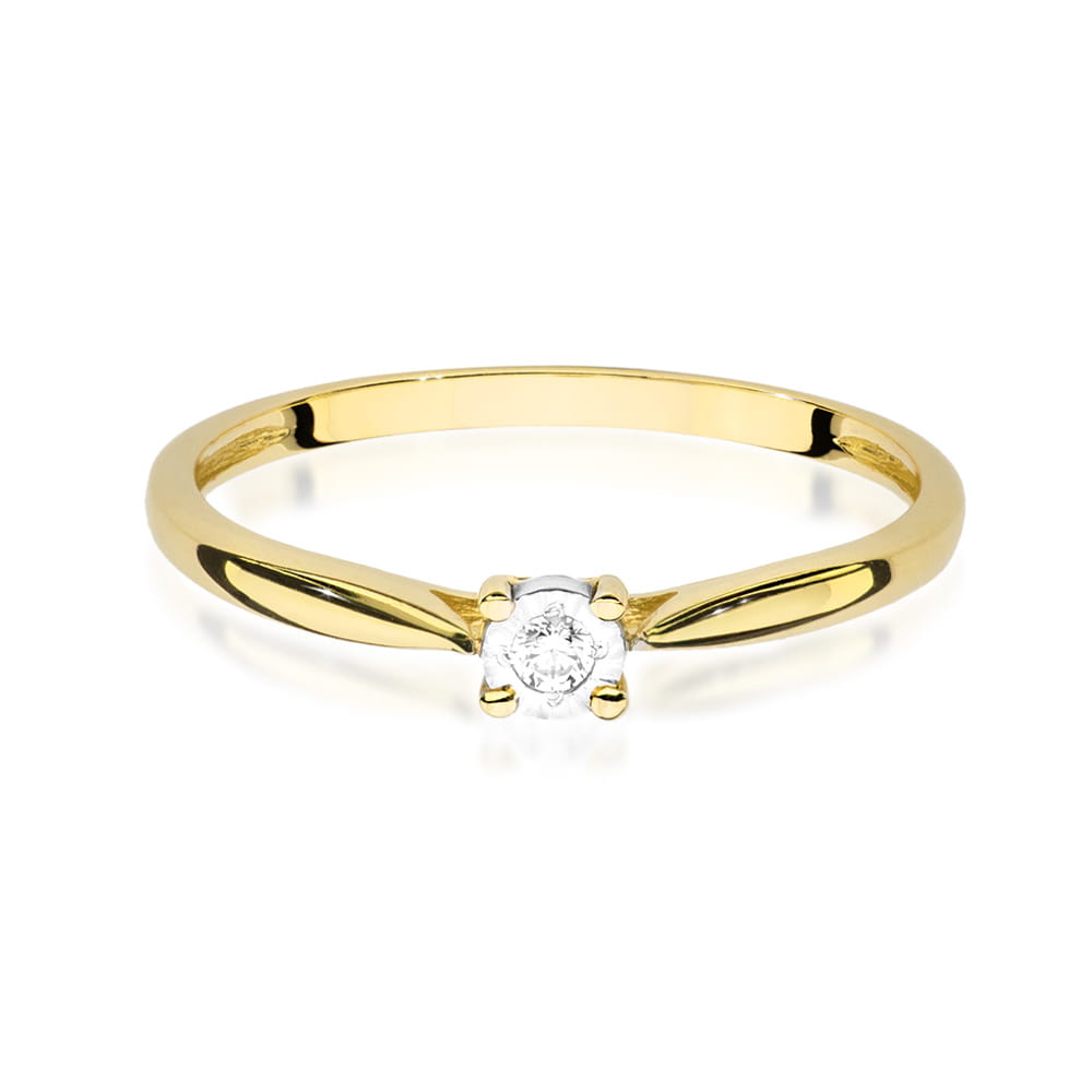 Gold Ring With Diamond