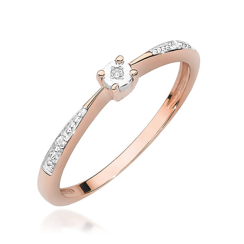 Gold Ring With Diamonds