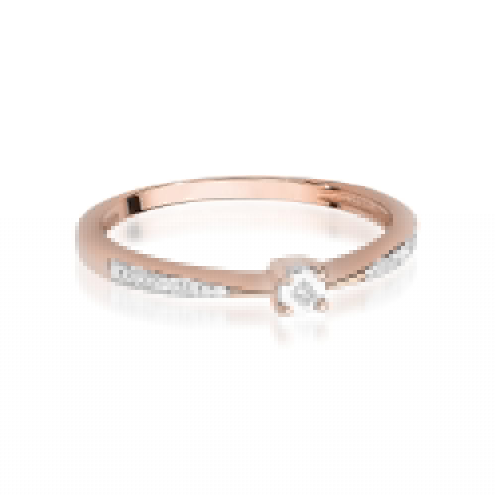 Gold Ring With Diamonds